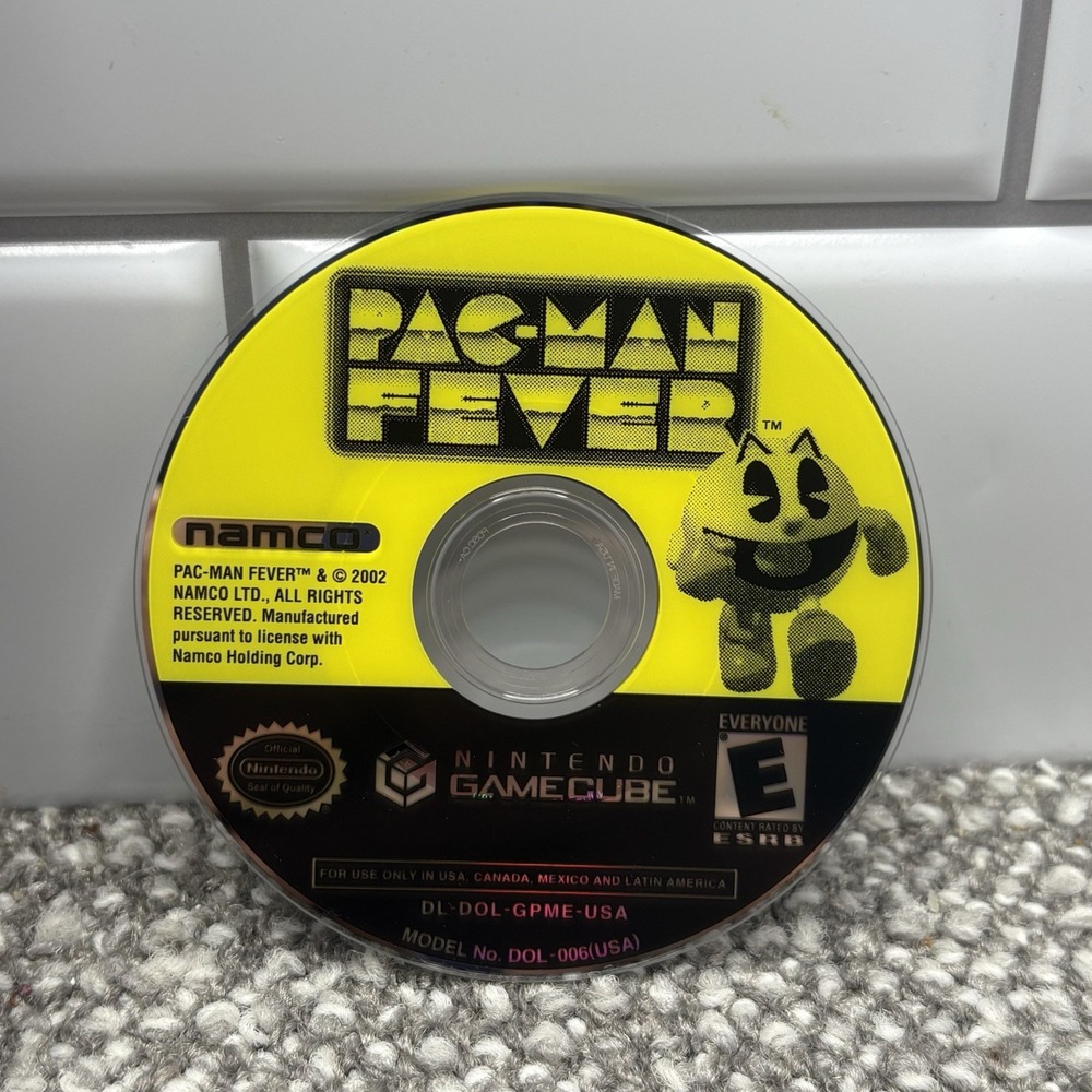 Pac Man Fever Game Cube Complete‎ Exc Cond Tested Works - Picture 3 of 12